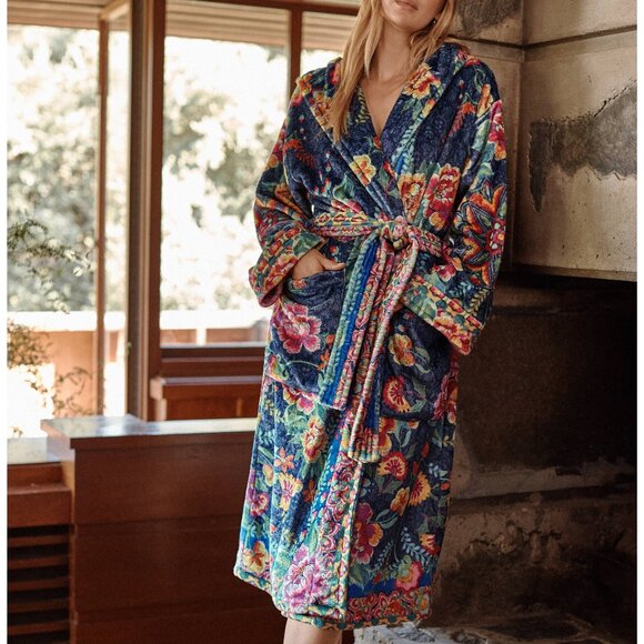 Johnny Was | Intimates & Sleepwear | Johnny Was Darna Cozy Robe Flowers ...